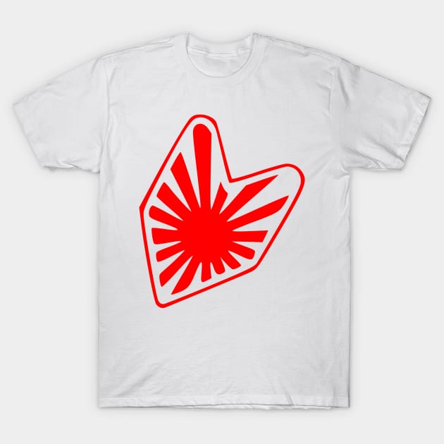 Rising sun Tag T-Shirt by Tuner Society SA